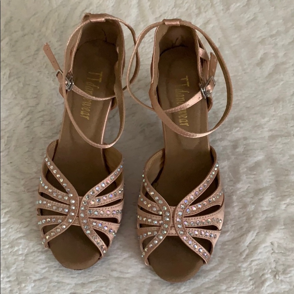 Rhinestone Ballroom Dance Shoes